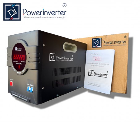 REGULADOR ESTABILIZADOR AUTOMÁTICO 6000VA AC220V-AVR- RELE